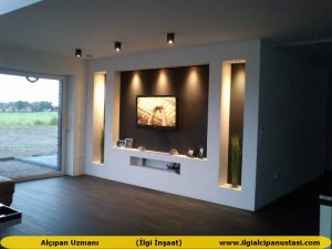 Gypsum Niche & TV Unit Business Bay